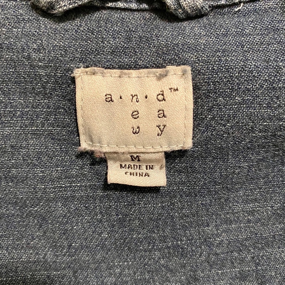 Jean Button Up - Picture 2 of 4